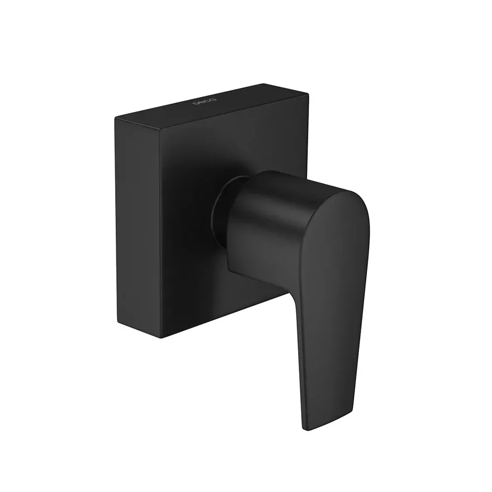 Acabamento Registro Gaveta Deca Cubo Black Matte 1.1/4 e 1.1/2 4900.BL86.GD.MT