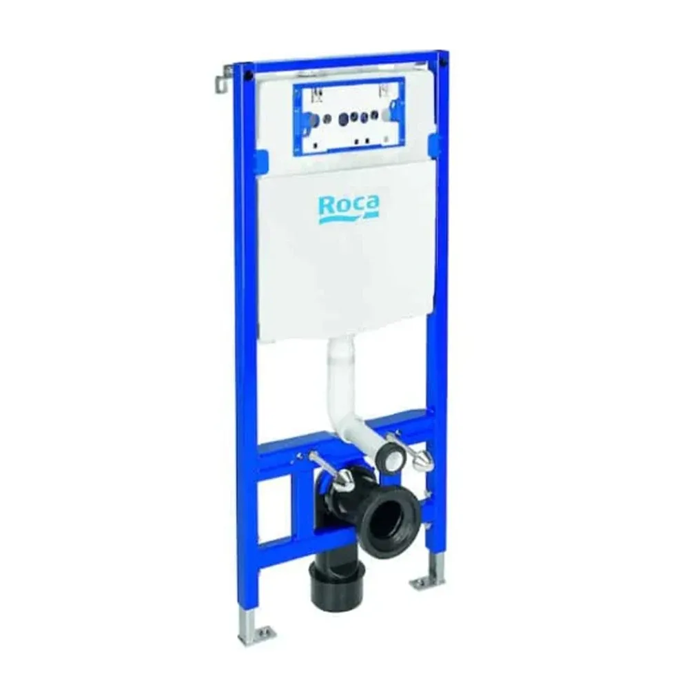 Caixa Embutida para Bacia Suspensa em Drywall Dupla Descarga 3/6L  Roca 