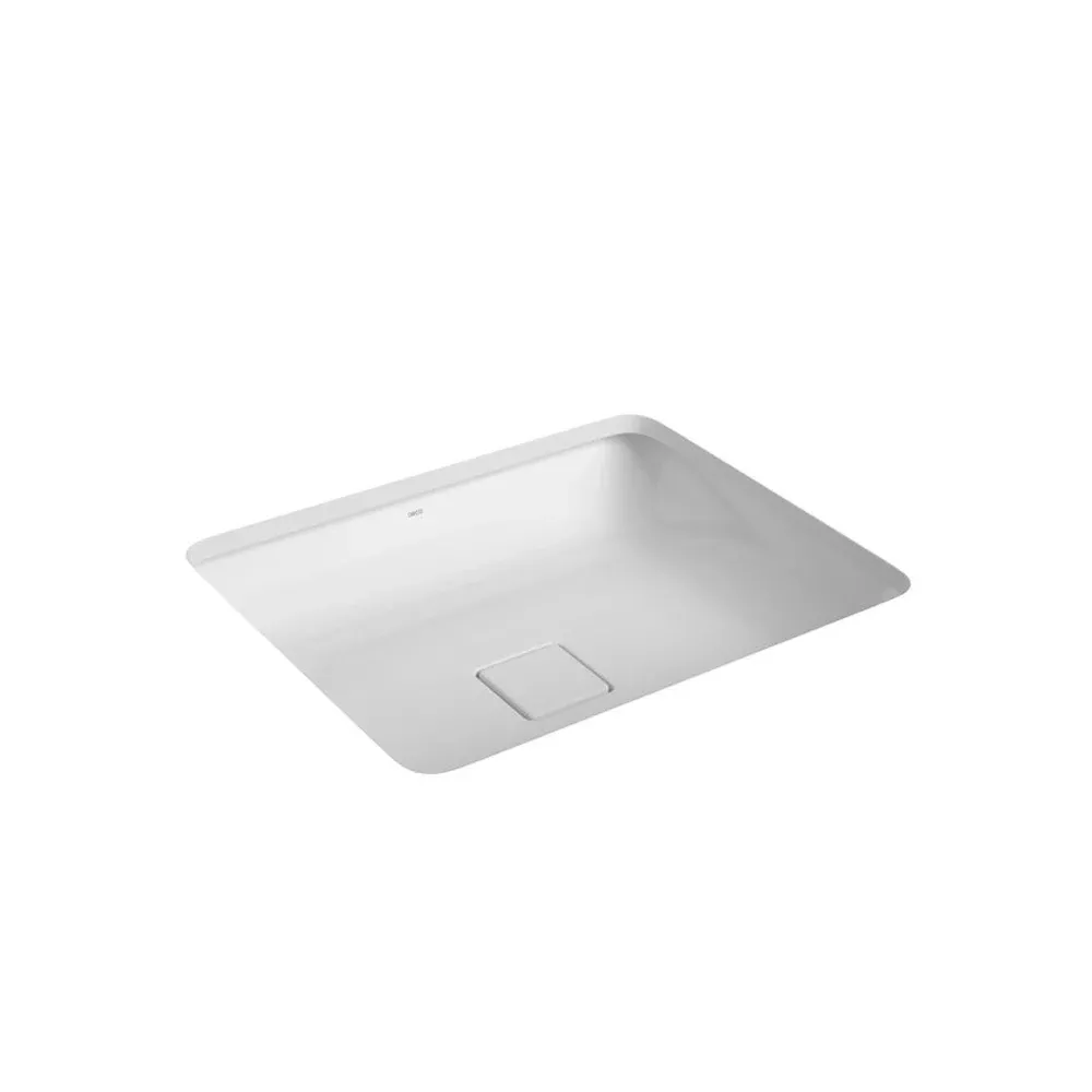 Cuba Deca Slim Retangular de Embutir 50 cm Branco L.33050.17