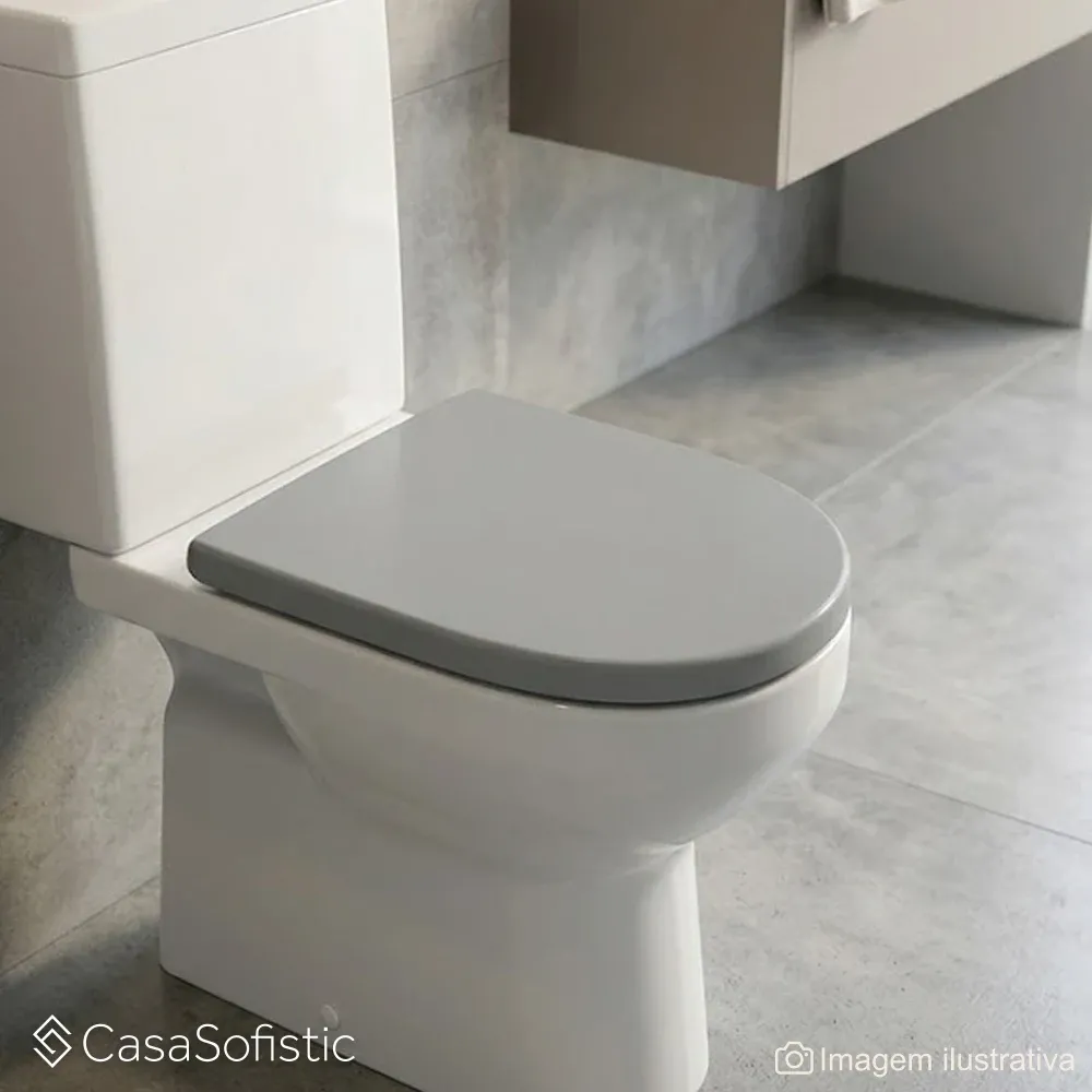 Assento Sanitário Roca Nexo Stone Termofixo Queda Amortecida 3439880070508