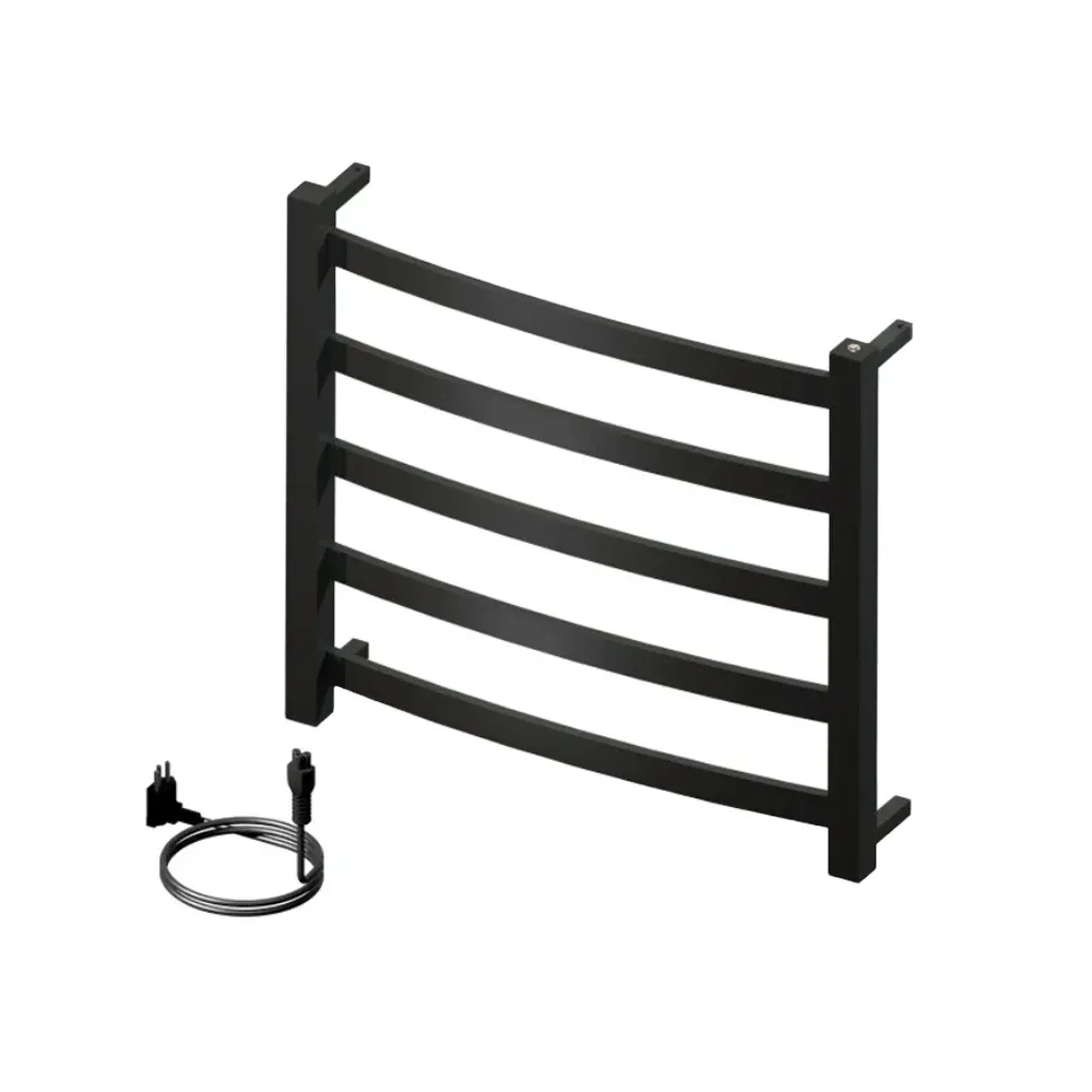 Toalheiro Térmico Pequeno Sapphire Premium Preto Fosco