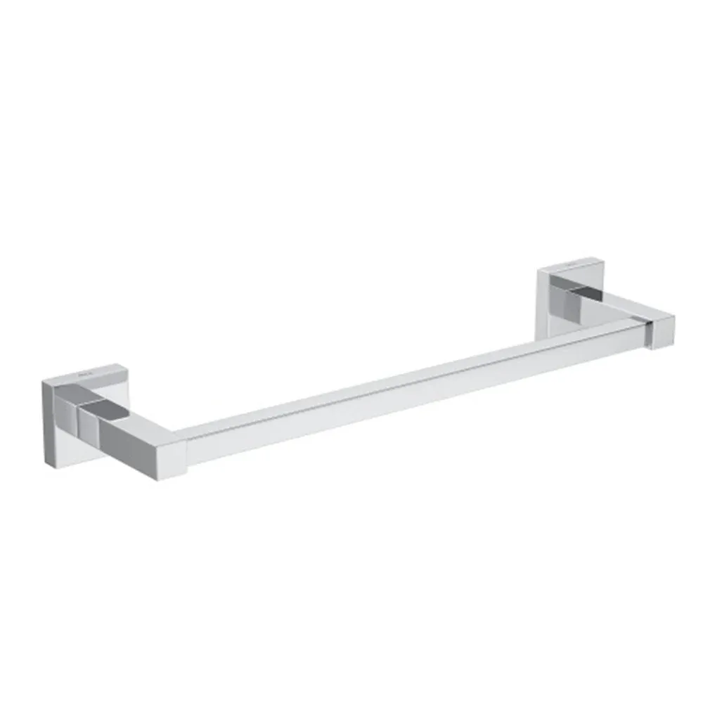 Porta Toalha Barra 30cm Quadratta Cromado Deca