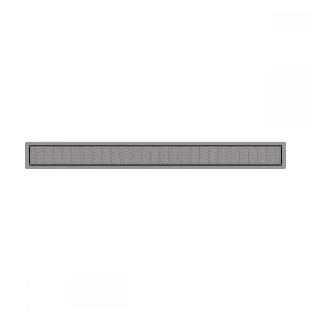 Ralo Neo Hidden Tramontina em PVC 7,5 x 120 cm - Ralo Linear Oculto Invisível