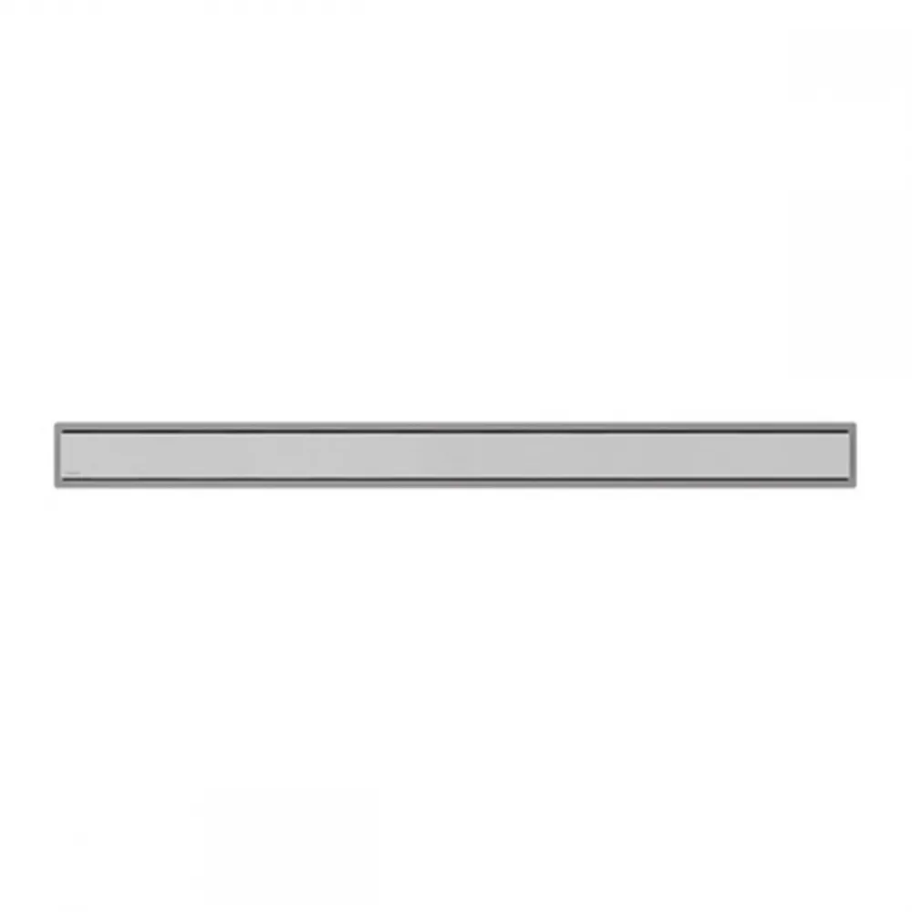 Ralo Neo Slim Tramontina em Aço Inox 120 x 7,5 cm - Ralo Linear Tampa Inox