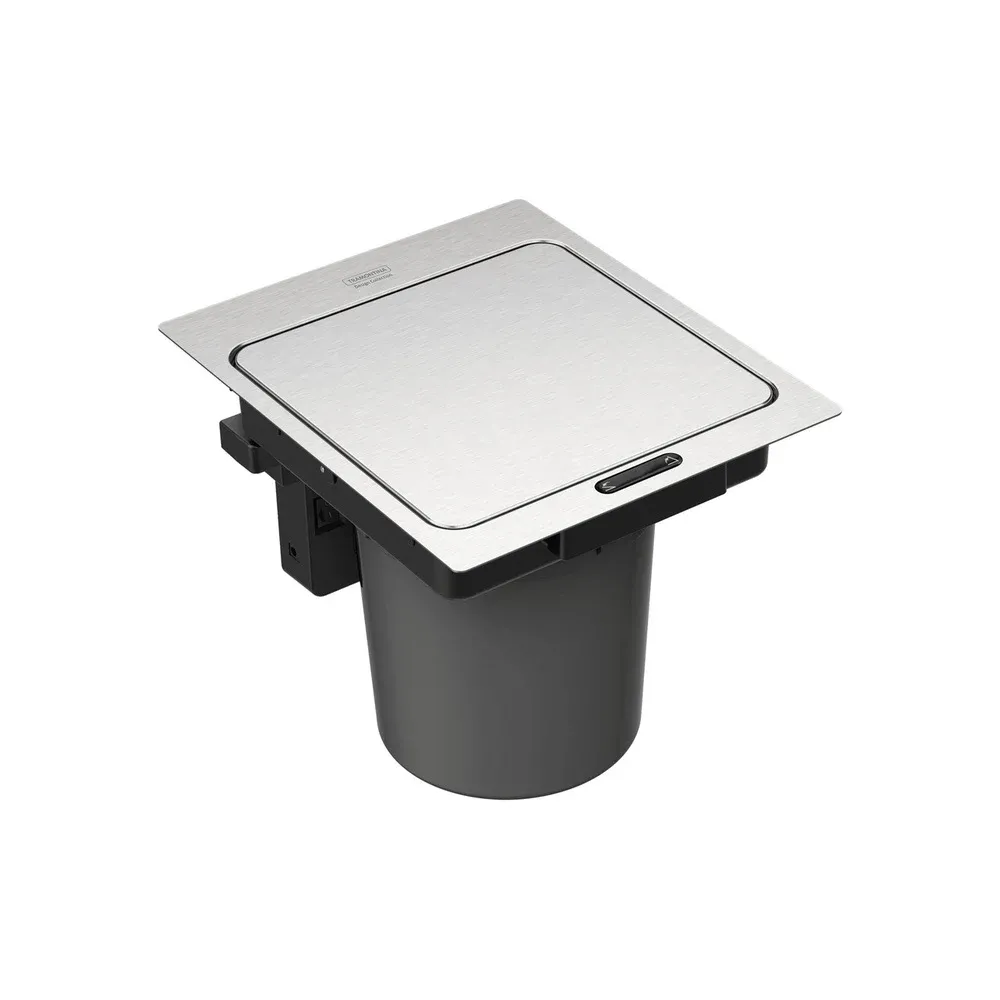 Lixeira de Embutir Inox 5L com Sensor Tramontina Next - Automática para Bancada