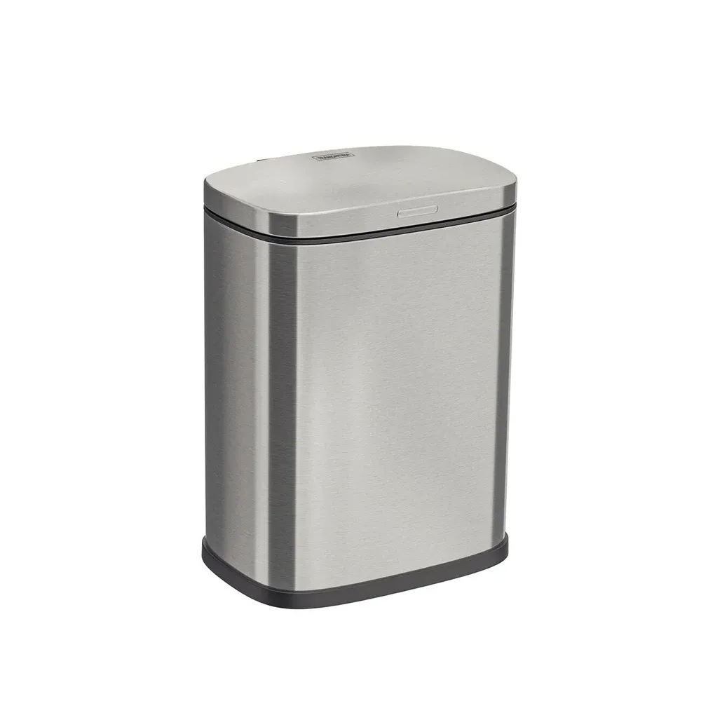 Lixeira Tramontina Tipo D em Aço Inox Acetinado 3 L