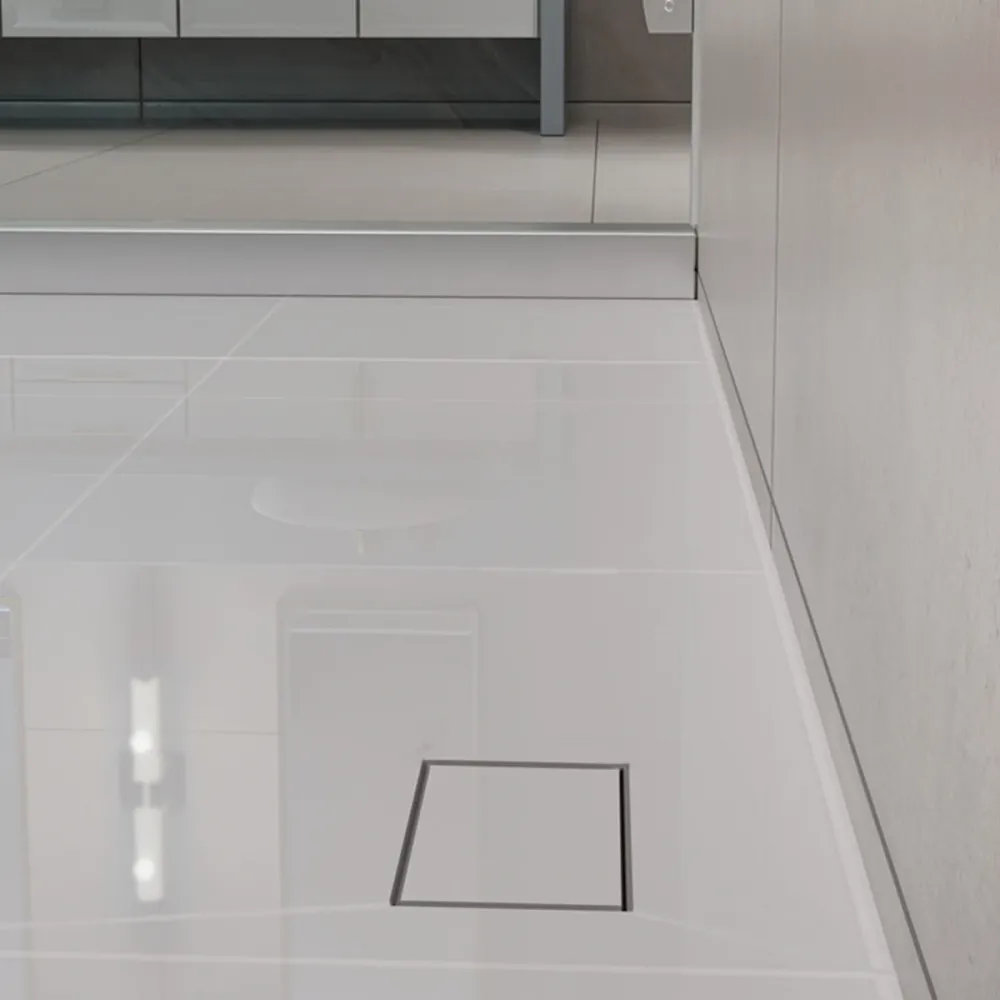 Ralo Neo Hidden Tramontina em PVC 10 x 10 cm