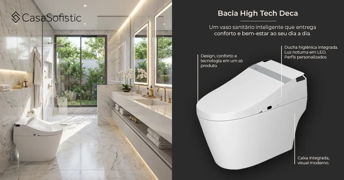Smart Toilet: A Revolução dos Banheiros Modernos