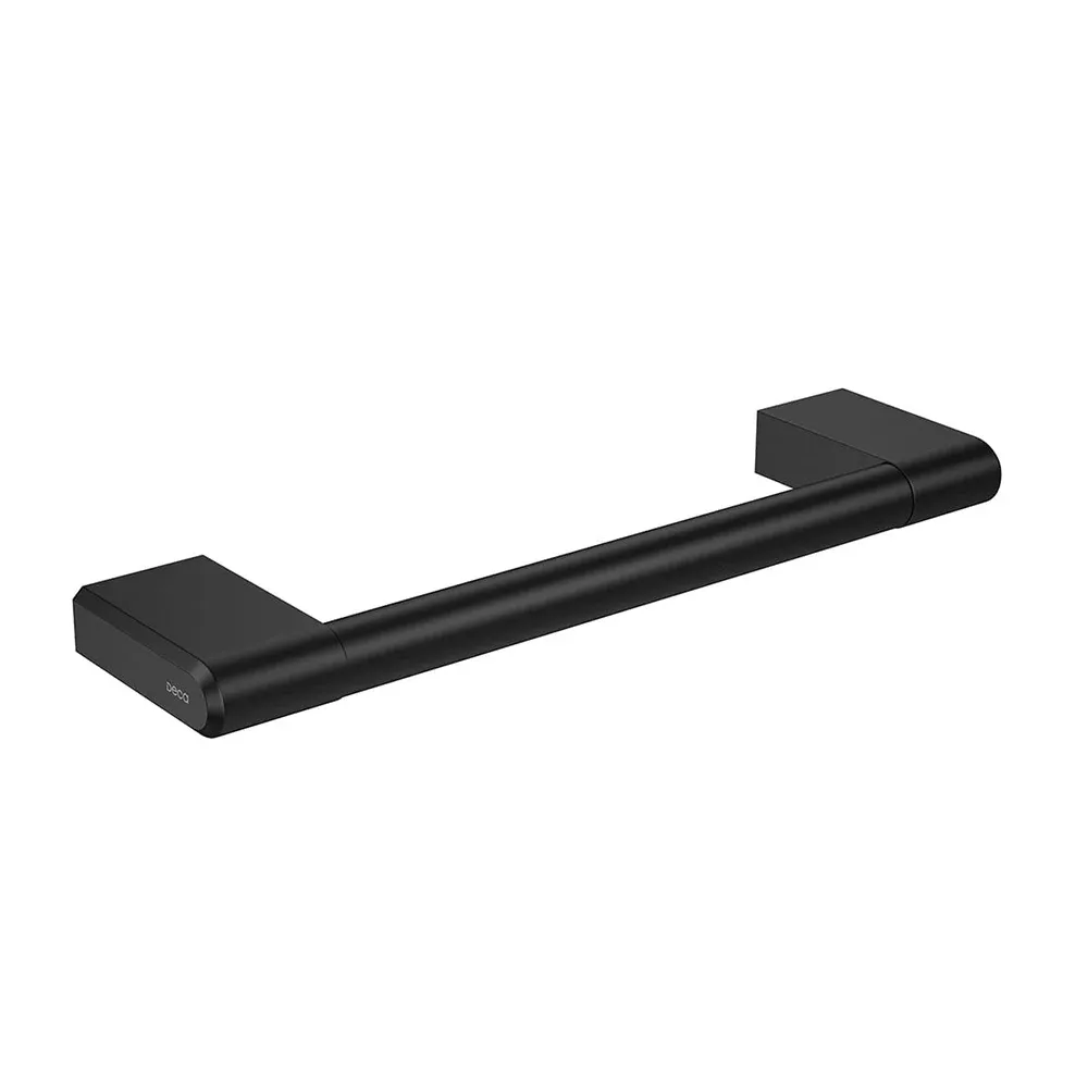 Porta-Toalhas de Rosto Deca You Black Matte de Parede