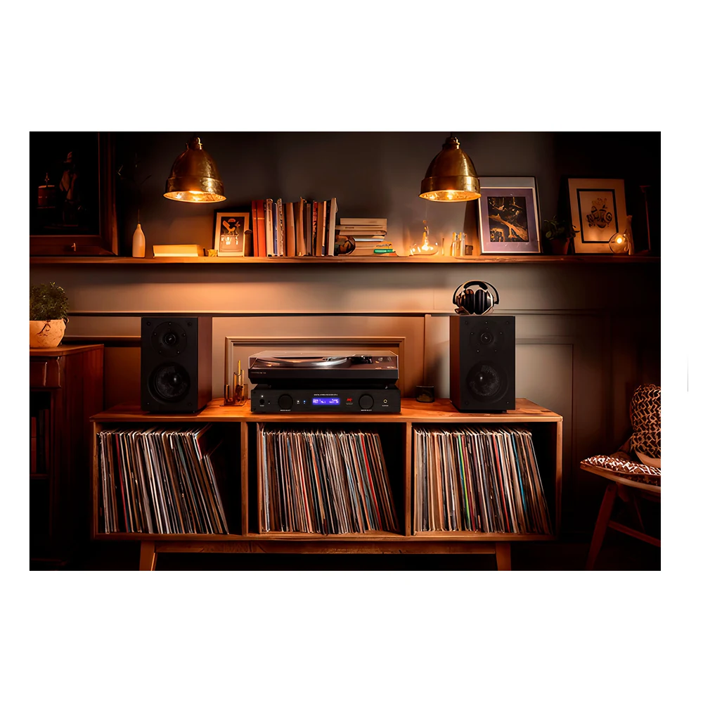 Receiver Estéreo AAT STR-2 com Streaming, Multiroom e 2 Zonas