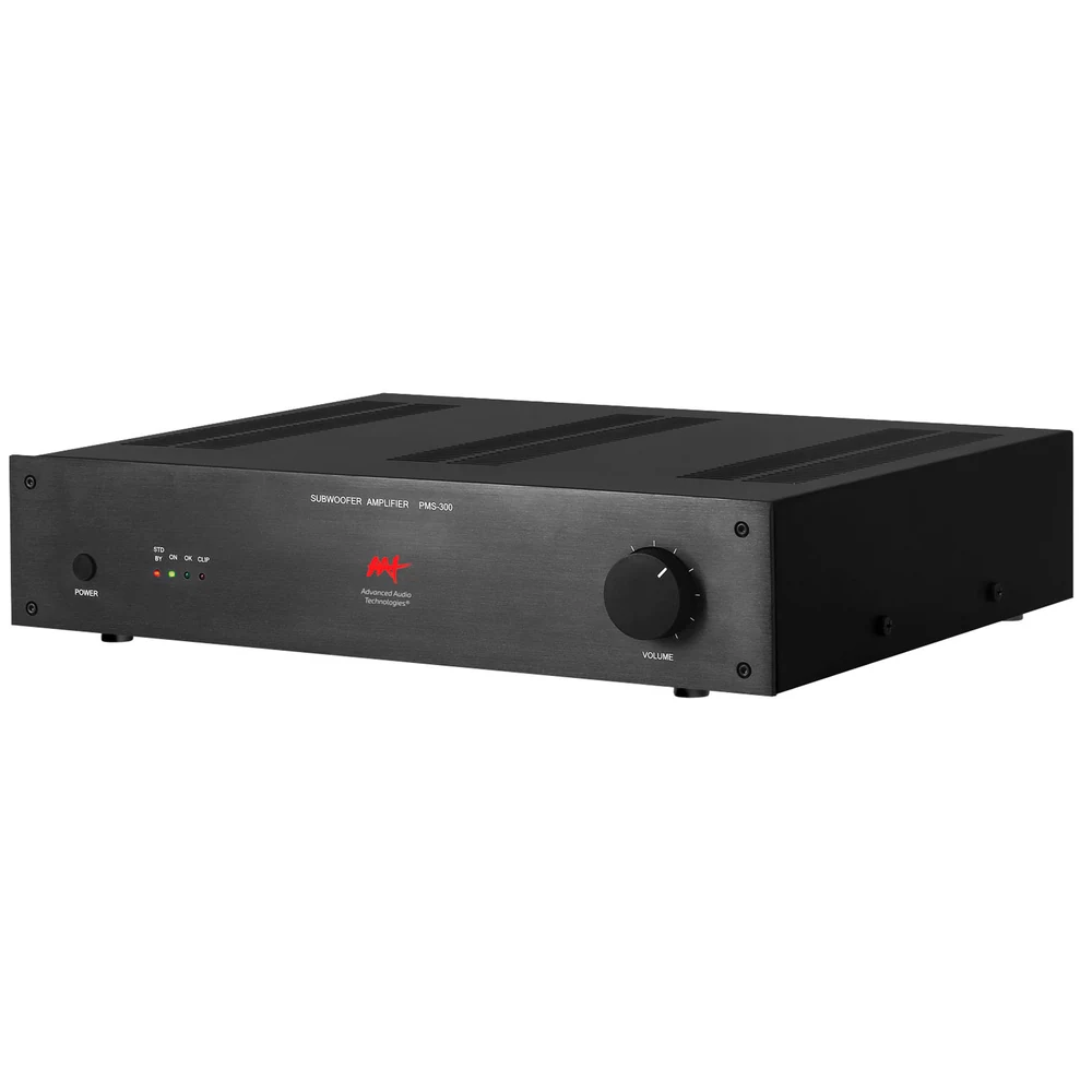 Amplificador para Subwoofer Passivo AAT PMS-300 Classe AB 600W RMS Máximos