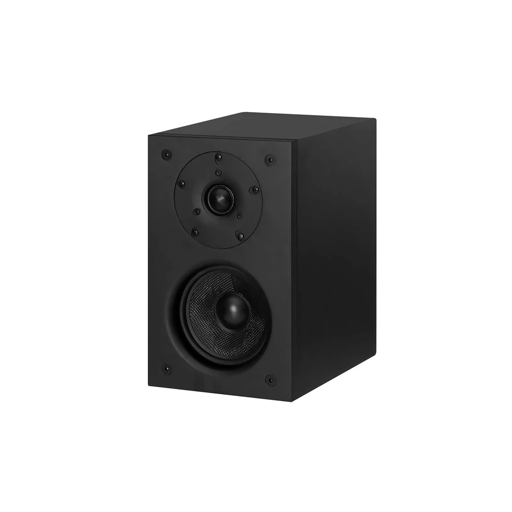 Caixa Acústica Bookshelf AAT RAKT BSF-70 G3 Preta 70W com Woofer de Kevlar e Pintura Fosca