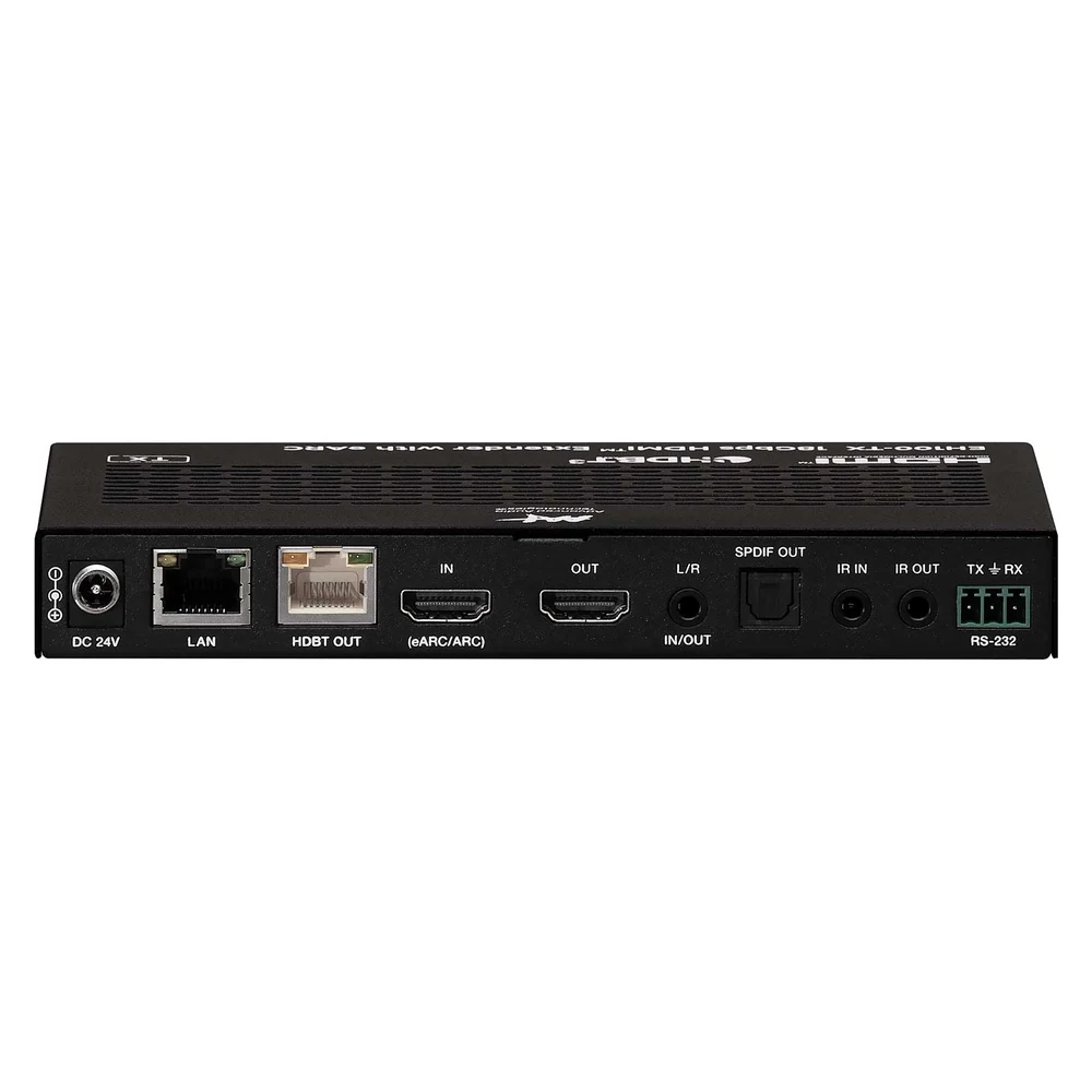 Extensor HDMI AAT EH-100 TX/RX HDBaseT 3.0 4K 60Hz 18 Gbps por Cabo CAT6A até 100 Metros