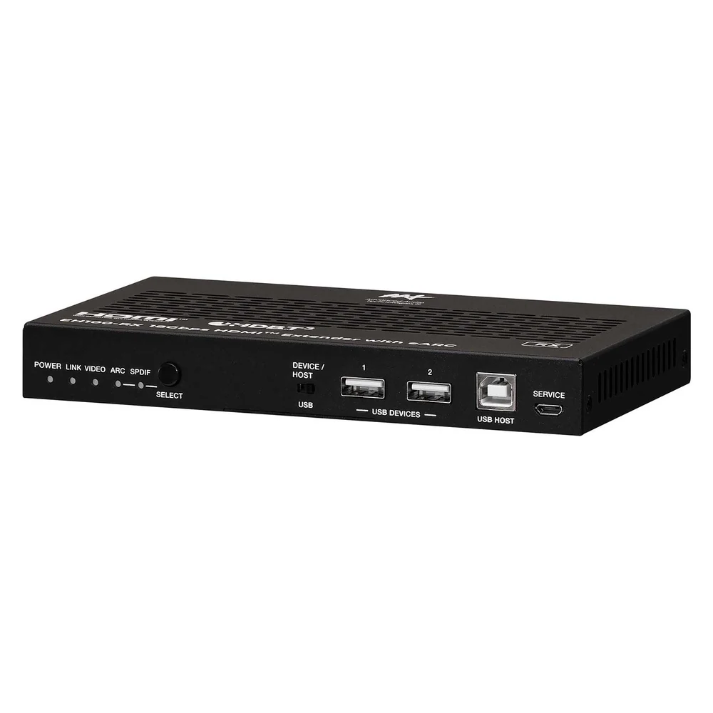 Extensor HDMI AAT EH-100 TX/RX HDBaseT 3.0 4K 60Hz 18 Gbps por Cabo CAT6A até 100 Metros