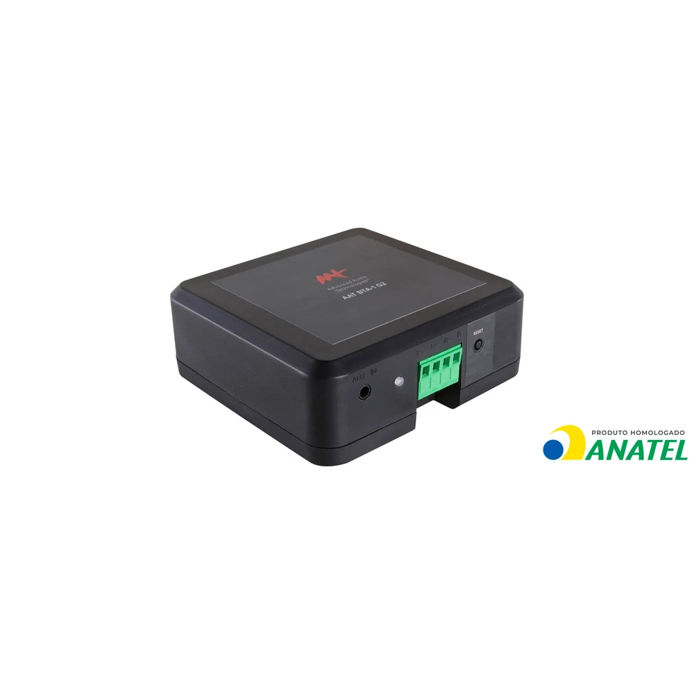 Amplificador Bluetooth AAT BTA-1 G2 Estéreo Classe D 30W RMS Compacto
