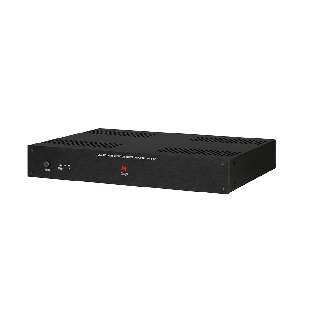 Amplificador de Potência Estéreo AAT PM-1 G2 Classe AB 2x180W RMS 1,5U