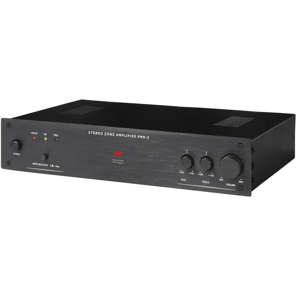 Amplificador Multiroom AAT PMR-3 Analógico 1 Zona Estéreo Classe D 2x50W RMS