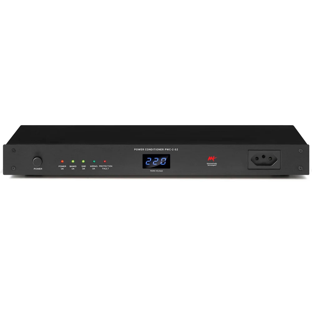 Condicionador de Energia AAT PWC-2 G2 220V 2500W com Proteção GIGABIT LAN e Voltímetro Digital