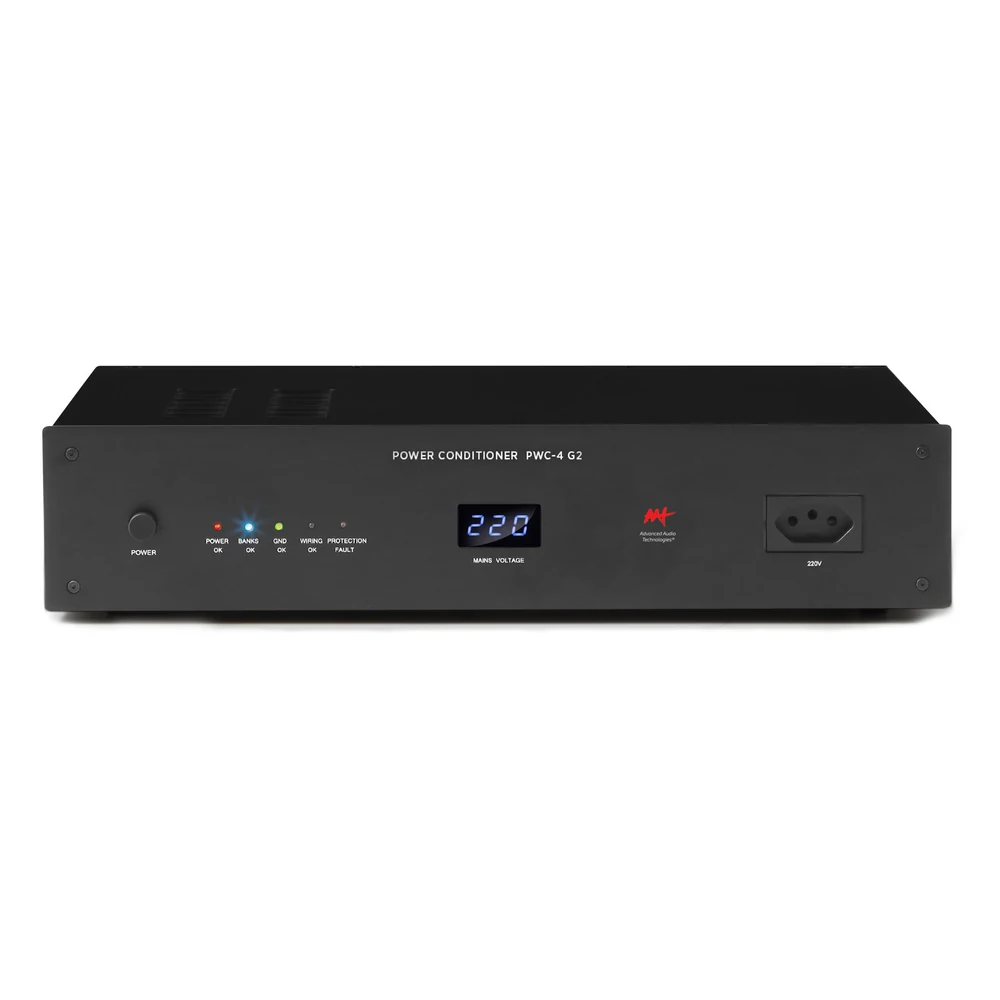 Condicionador de Energia AAT PWC-4 G2 220V com 4 Tomadas 110V 3200W e Voltímetro Digital