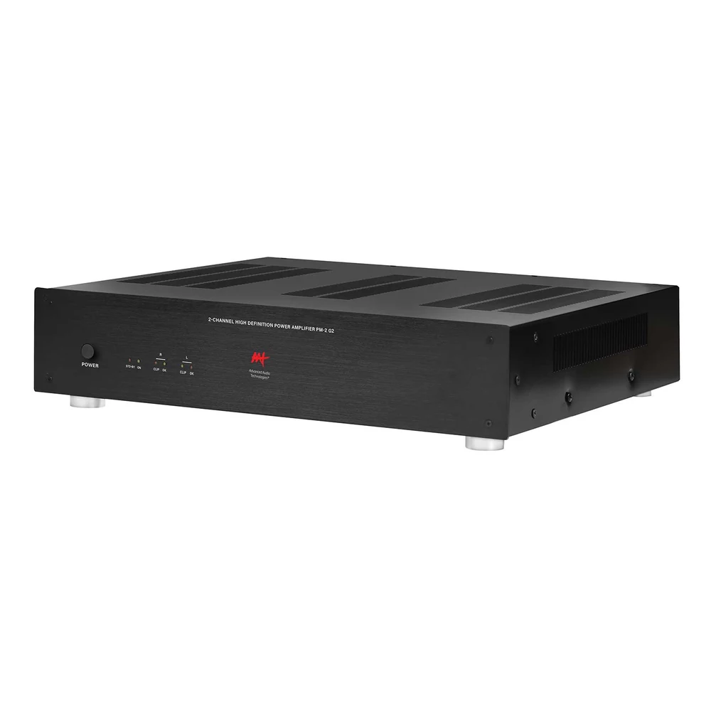 Amplificador de Potência Estéreo AAT PM-2 G2 Classe AB 2x250W RMS 2U