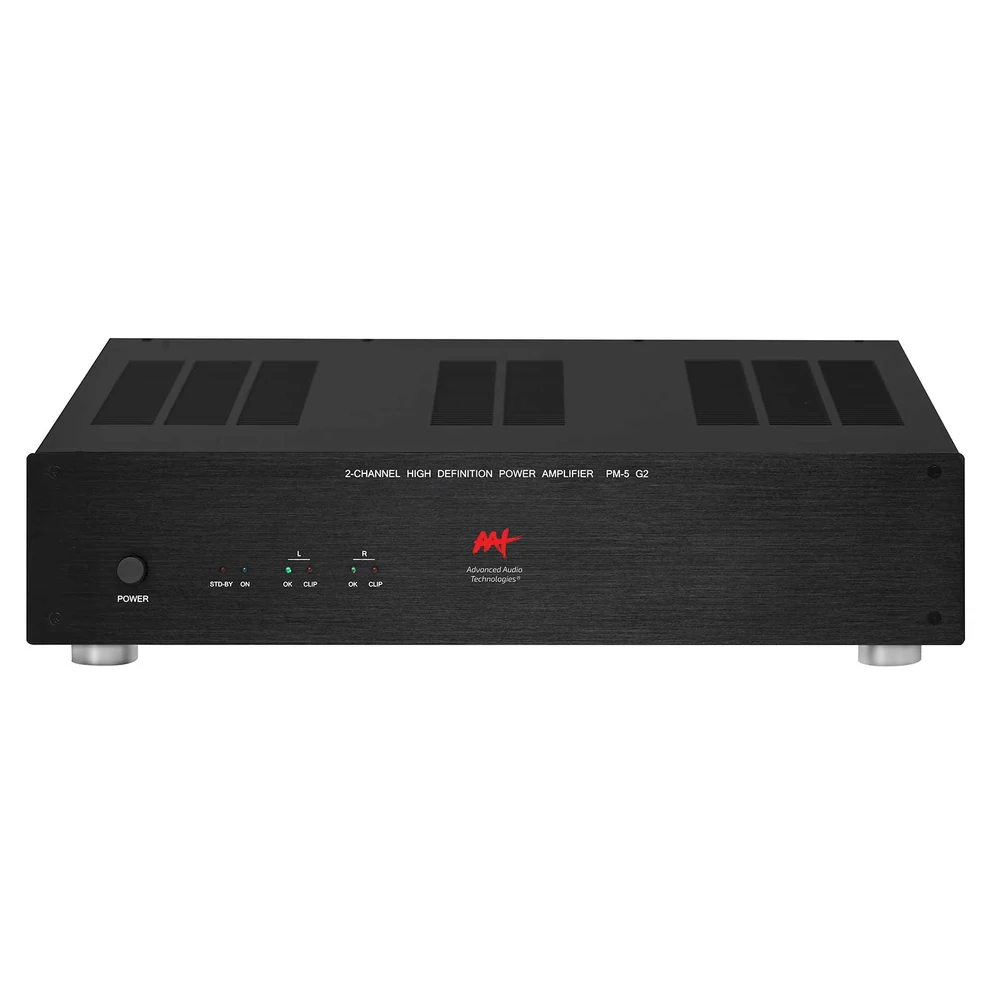 Amplificador de Potência Estéreo AAT PM-5 G2 Classe AB 2x175W RMS 2U