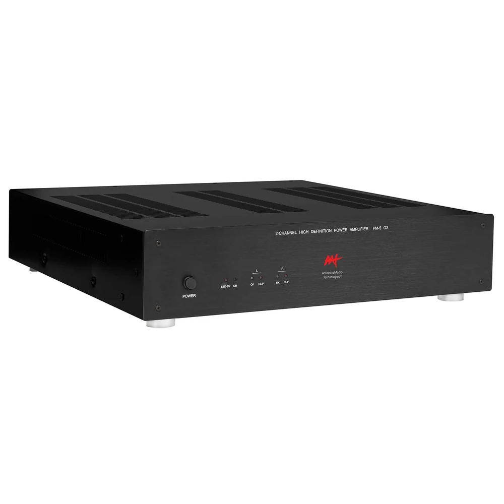 Amplificador de Potência Estéreo AAT PM-5 G2 Classe AB 2x175W RMS 2U